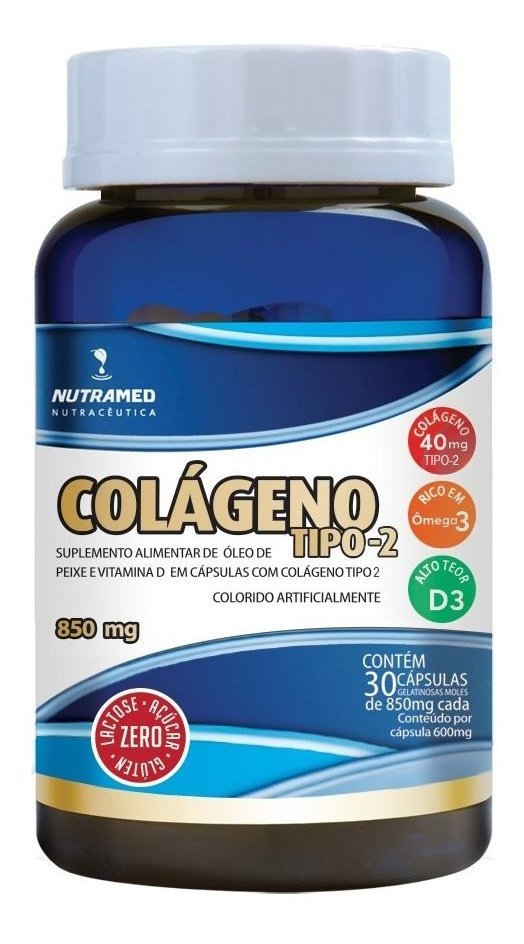 Colágeno Tipo 2 850mg 1 X Día (30 Cápsuas) - $ 1.200,00 en Mercado Libre