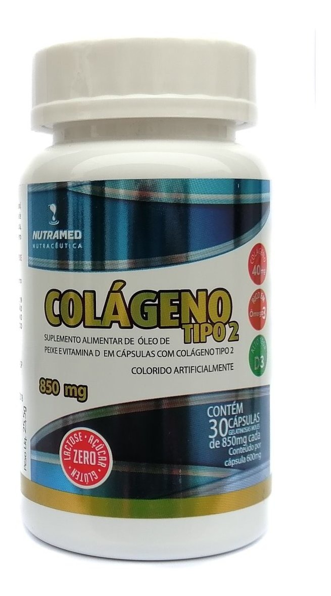 Colágeno Tipo 2 850mg 1 X Día (30 Cápsuas) - $ 1.200,00 en Mercado Libre