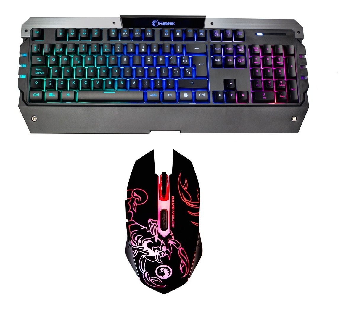 Combo Teclado Mouse Gamer Meetion Retroiluminado Pro C2 Oy 1 089 00