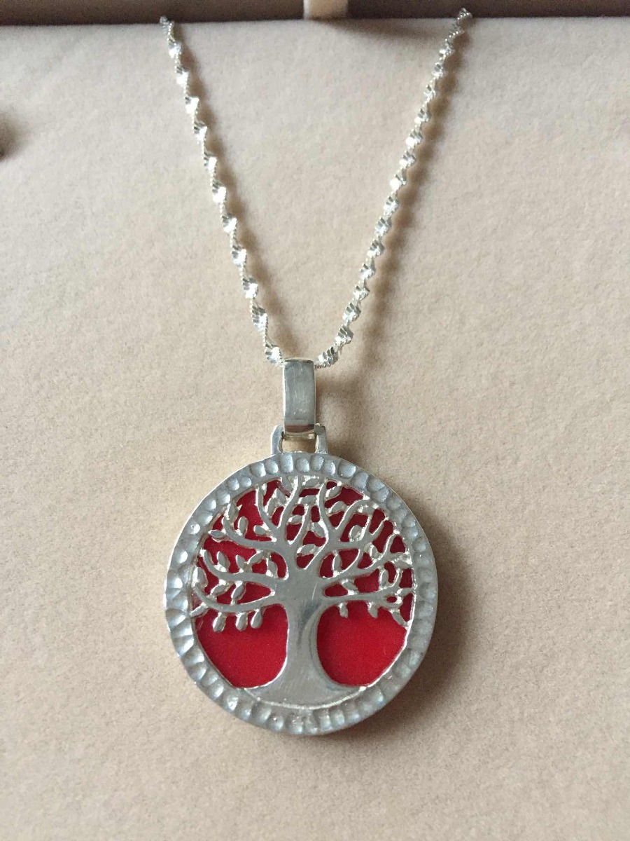 Conjunto En Plata Árbol De La Vida - $ 2.190,00 en Mercado Libre