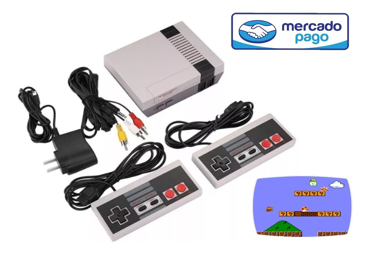 Mini Consola Nes Tipo Nintendo Family Game 620 Juegos ...
