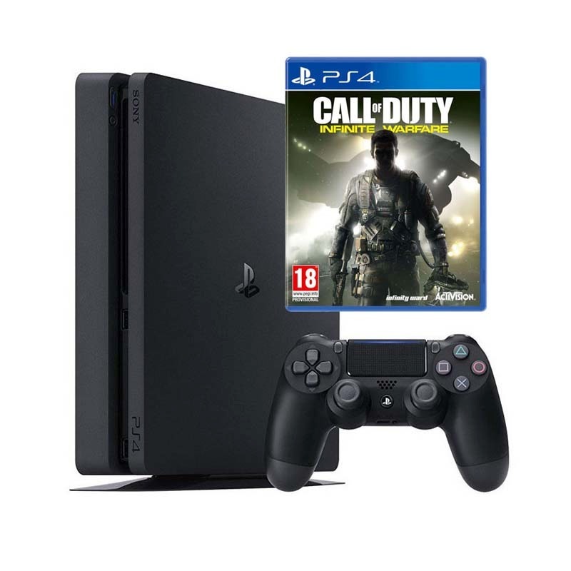 Consola Playstation 4 Slim 500gb Cod Inf.war. Bundle - U$S ...