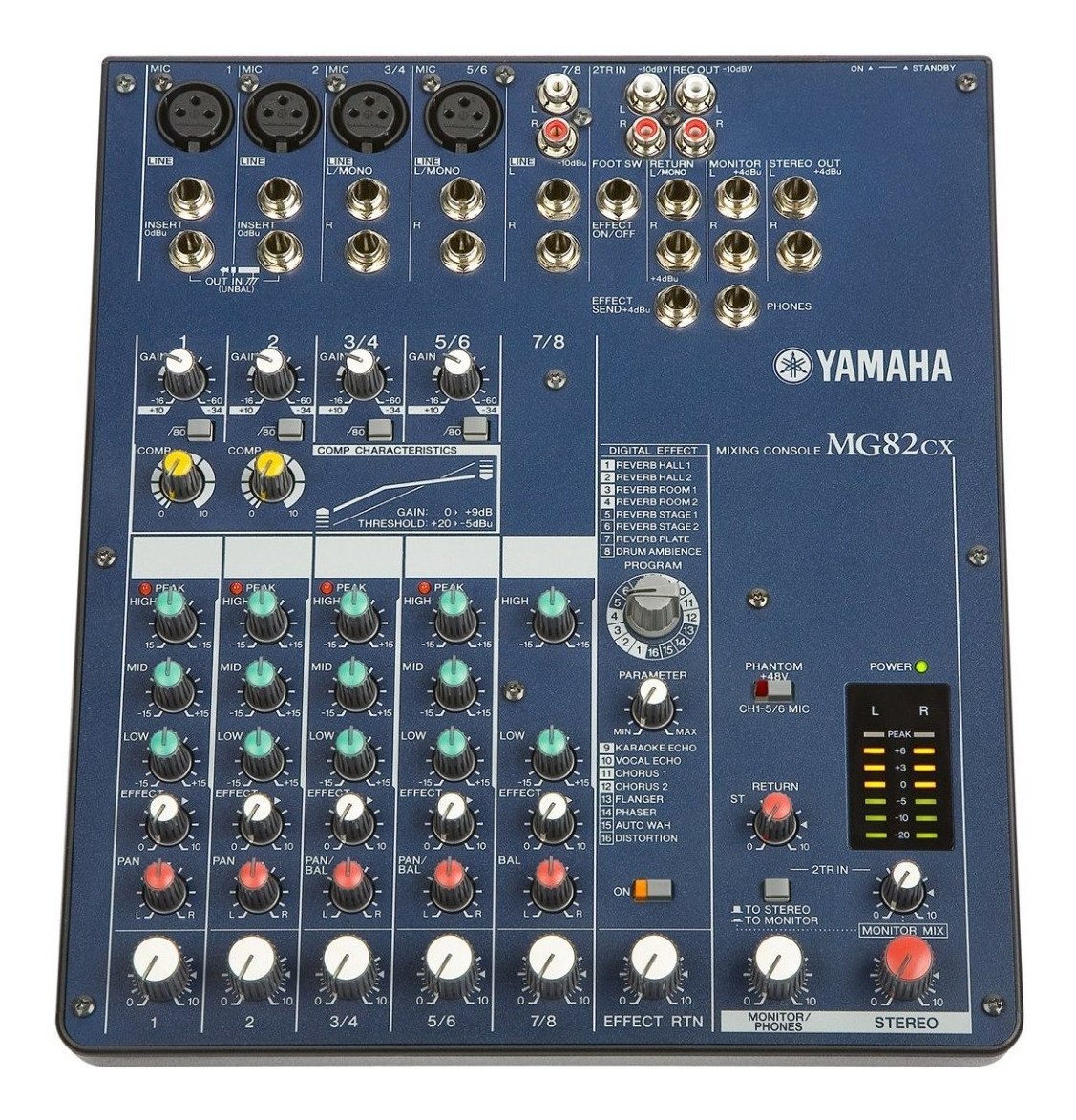 Yamaha mg82cx схема