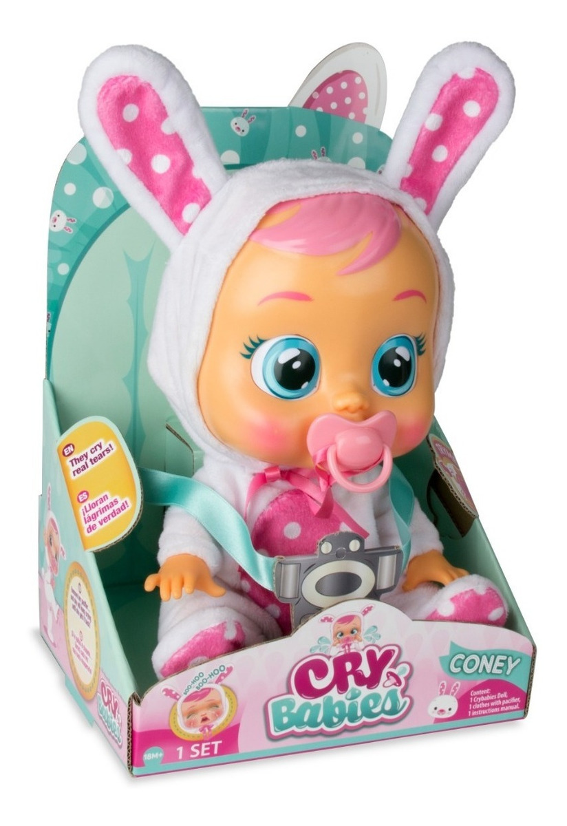 Cry Babies Bebe Llorones Hopie Coney Lady Dotty Fancy - $ 2.599,00 en