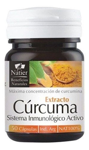 Cúrcuma Capsulas Concentrada 50 Uni.! Excelente Calidad. - $ 545,00 en ...