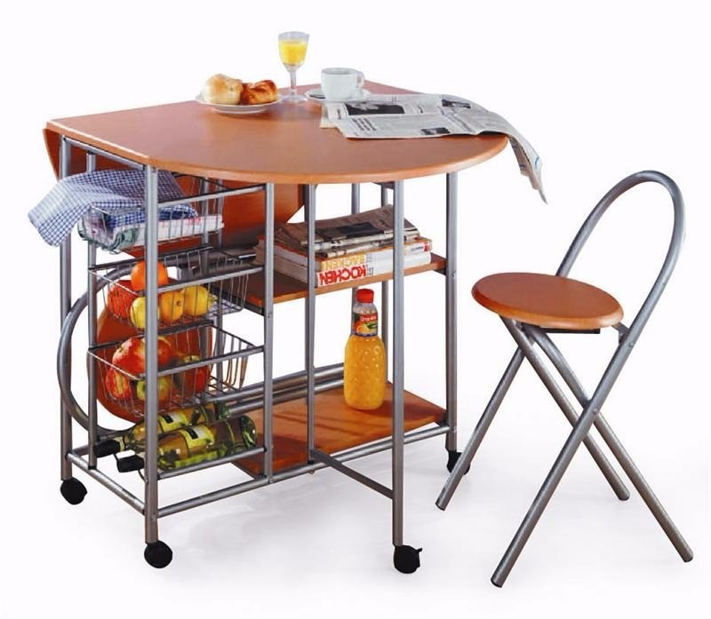 Desayunador - Mesa Auxiliar De Cocina Plegable C/2 Banquetas ... Desayunador - Mesa Auxiliar De Cocina Plegable C/2 Banquetas ...