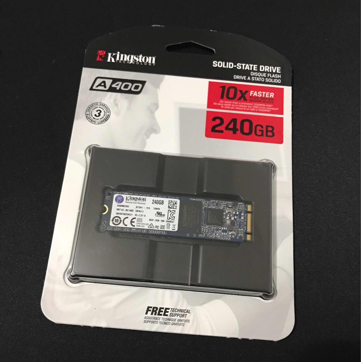 Ssd kingston 240 gb зависает