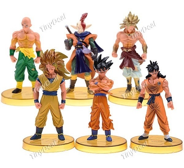 Dragon Ball Z Figuras De Colección Pack X 6 Unid Gamestore - $ 1.490,00 ...