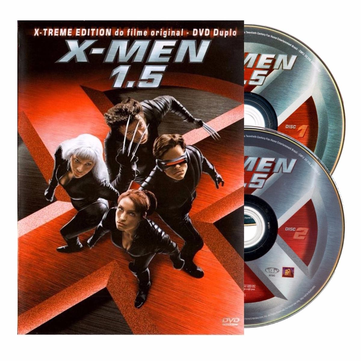 Dvd X Men 1.5 X Treme Edition Do Filme Original - Dvd Duplo - R$ 40,00 ...