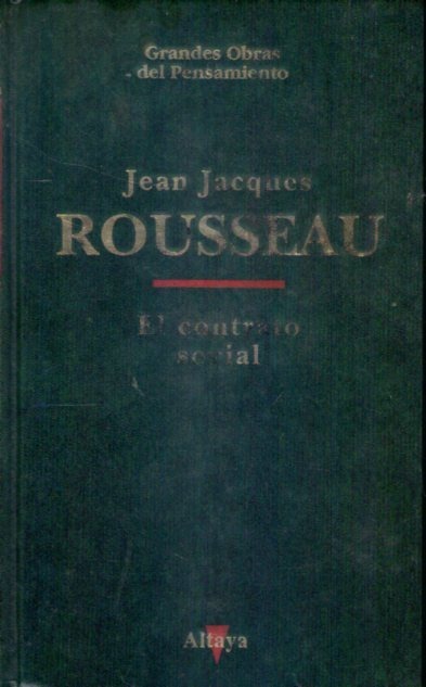 El Contrato Social Rousseau Libro Completo Pdf - Libros ...