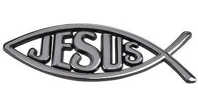 Emblema Logo Pez Cristiano Jesus Autoadhesivo Auto .x1 P104 - $ 209,00 ...