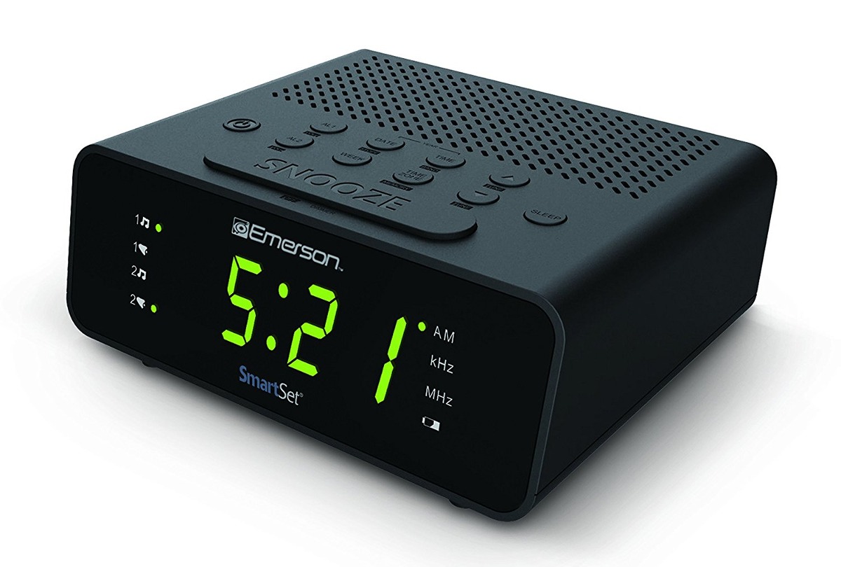 emerson smart set clock turn off alarm