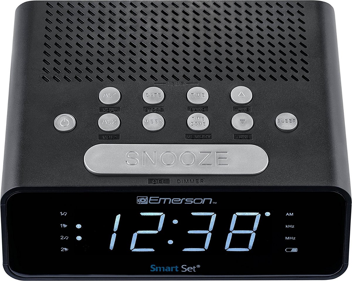 Emerson Smartset Alarm Clock Radio With Am Fm Radio US 59,00 en