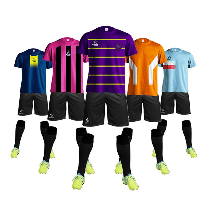 Equipo Completo Baby Fútbol Camiseta Short Y Medias X 9 - $ 4.490,00 en ...