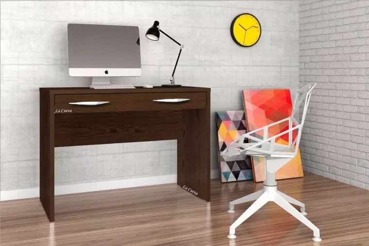 Escritorio Con Cajon B- Mesa Pc - Oficina - Mueble - Lcm - $ 1.190,00 ...