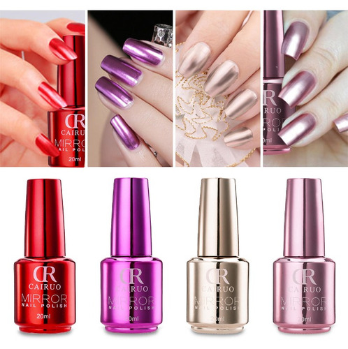 Esmalte Efecto Espejo Mirror Uñas Nail Art - $ 190,00 en ...