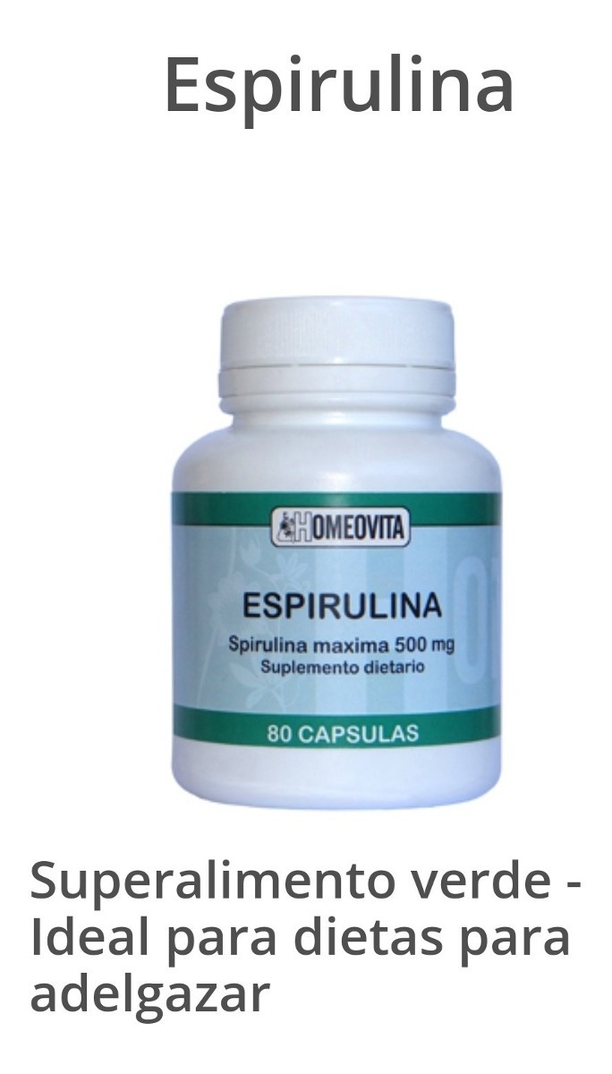 spirulina para adelgazar mercadolibre spirulina para adelgazar mercadolibre