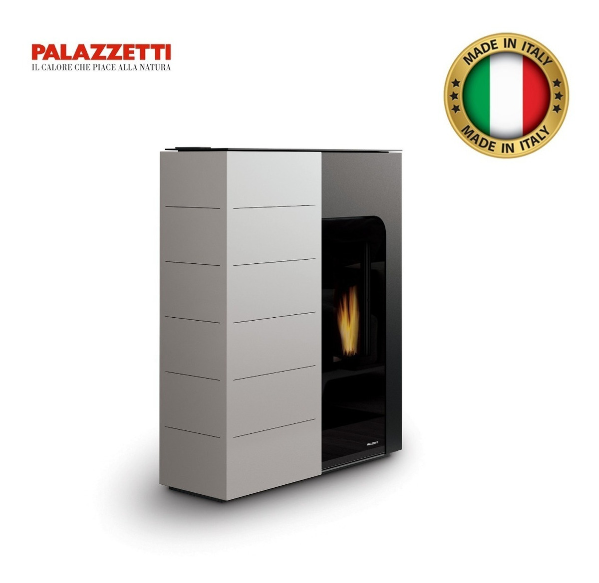 Estufa Pellets Palazzetti Ginger Pasillo 12 Kw Canalizable - U$S 4.476