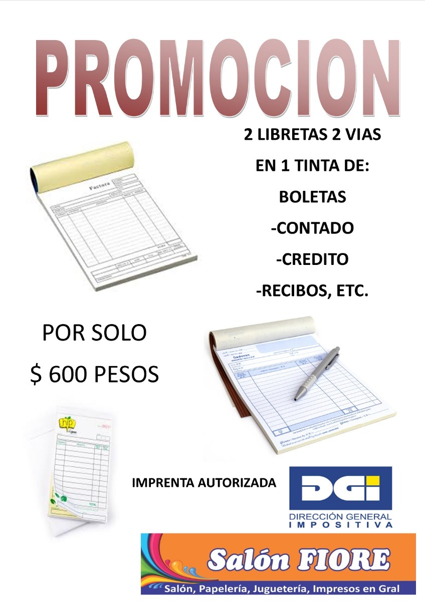 Boletas Imprenta Facturas 380 00 En Mercado Libre 2885