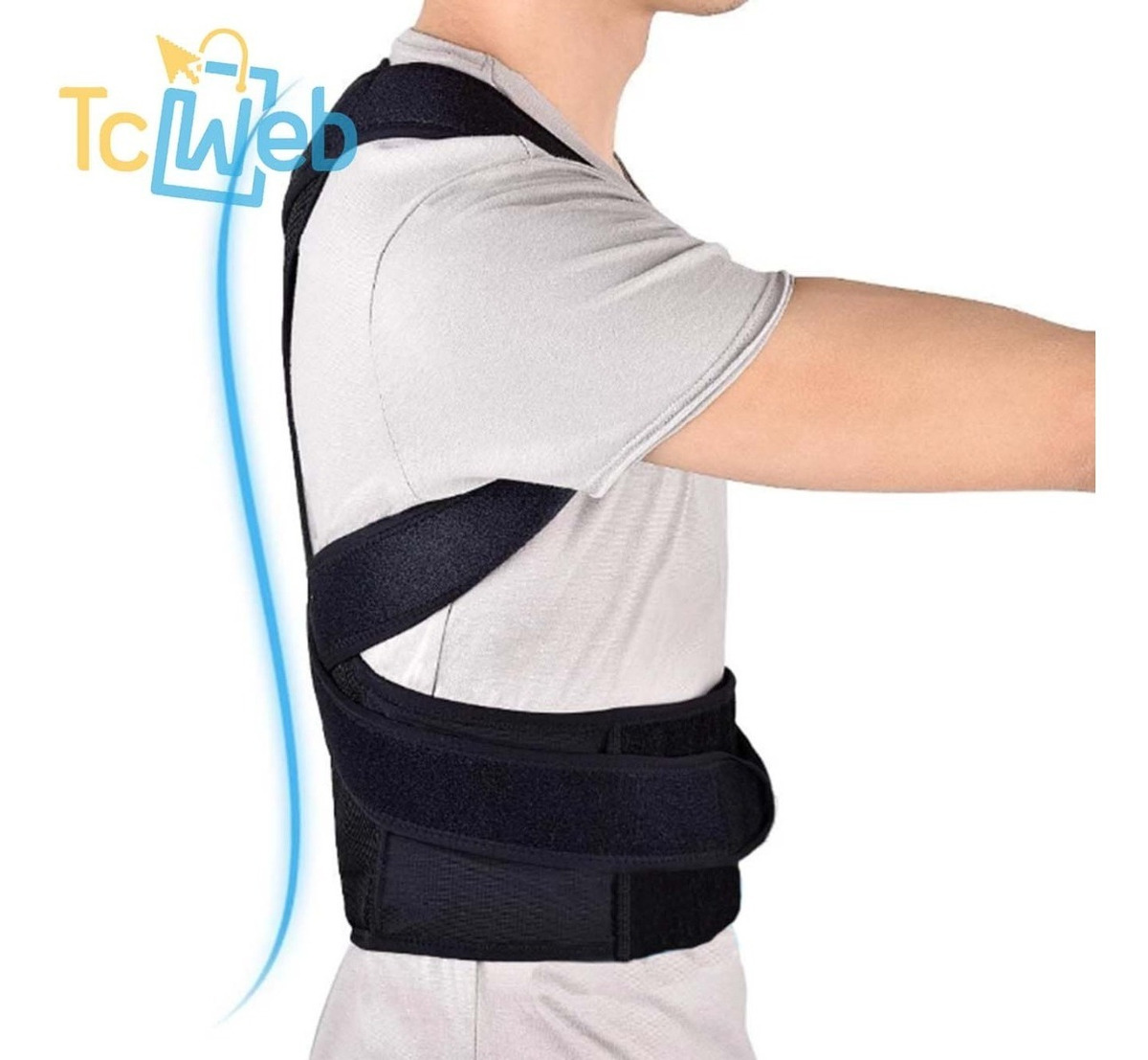 Faja Ortopedica Corrector De Postura Y Espalda Tcweb 83500 En Mercado Libre 3082