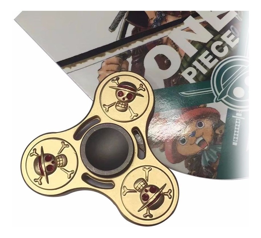 Fidget Spinner De One Piece  Anime Todo De Metal  En Stock  $ 150,00