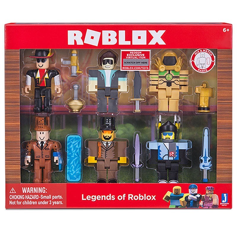 Figuras Roblox Pack X 6 Legendarios Original - roblox game packs surtidos