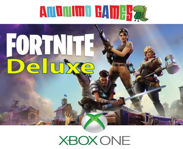fortnite deluxe founders pack codigo oficial xbox one 2 199 00 en mercado libre - what is fortnite deluxe founders pack