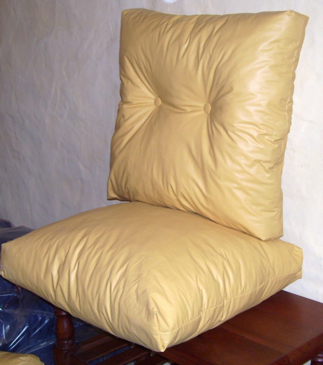 Funda Para Almohadón De Sillón 60 X 60 X 10 Ecocuero