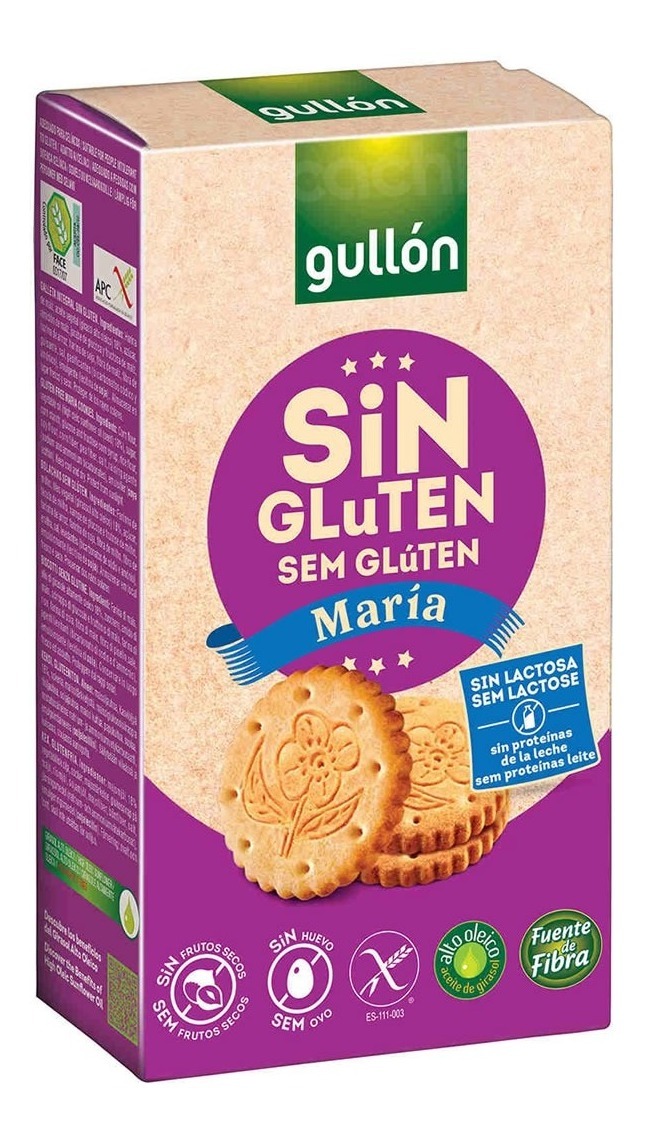 Galletitas Sin Gluten Tipo Maria Gullon 400gr - $ 175,00 en Mercado Libre