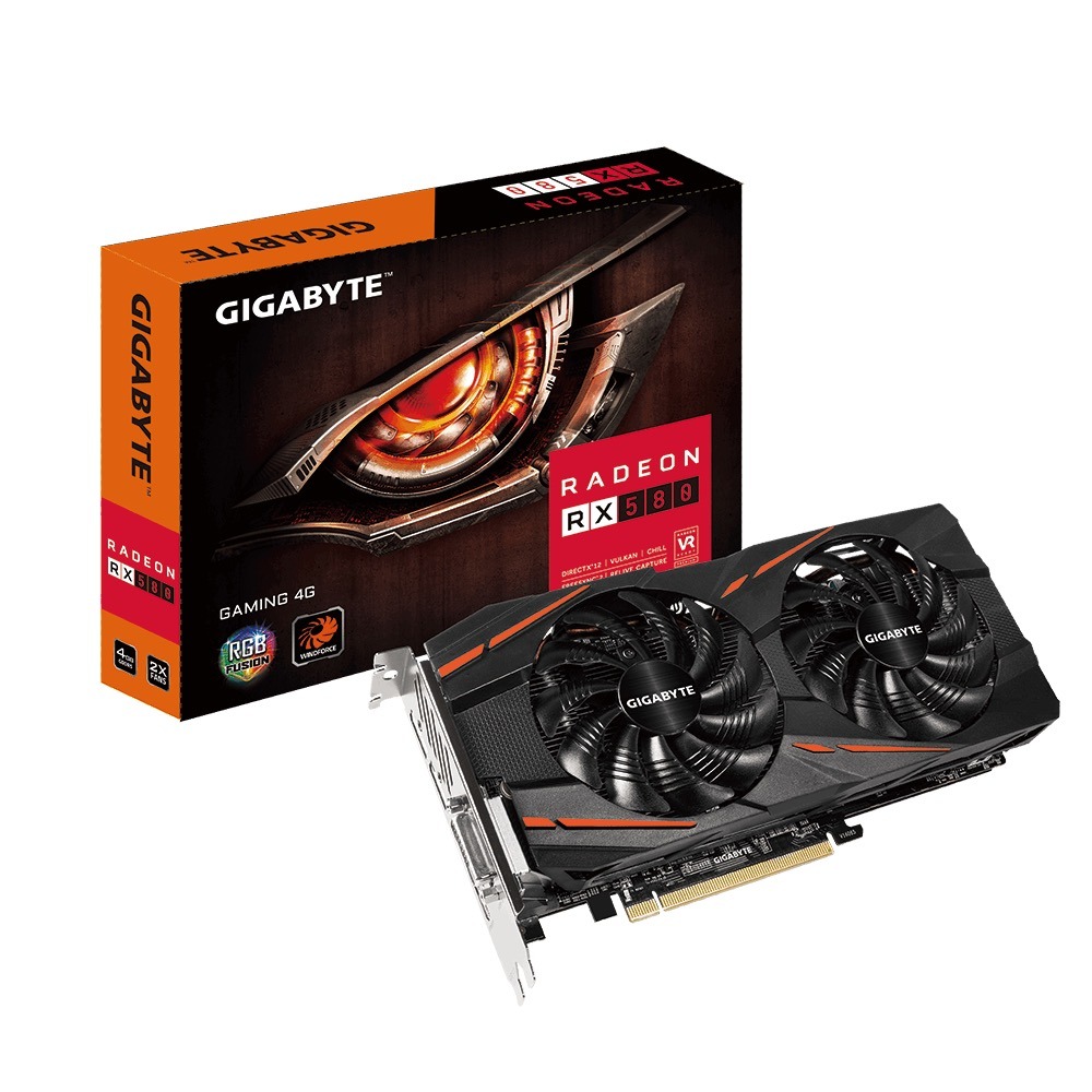 Разбор rx 580 gigabyte