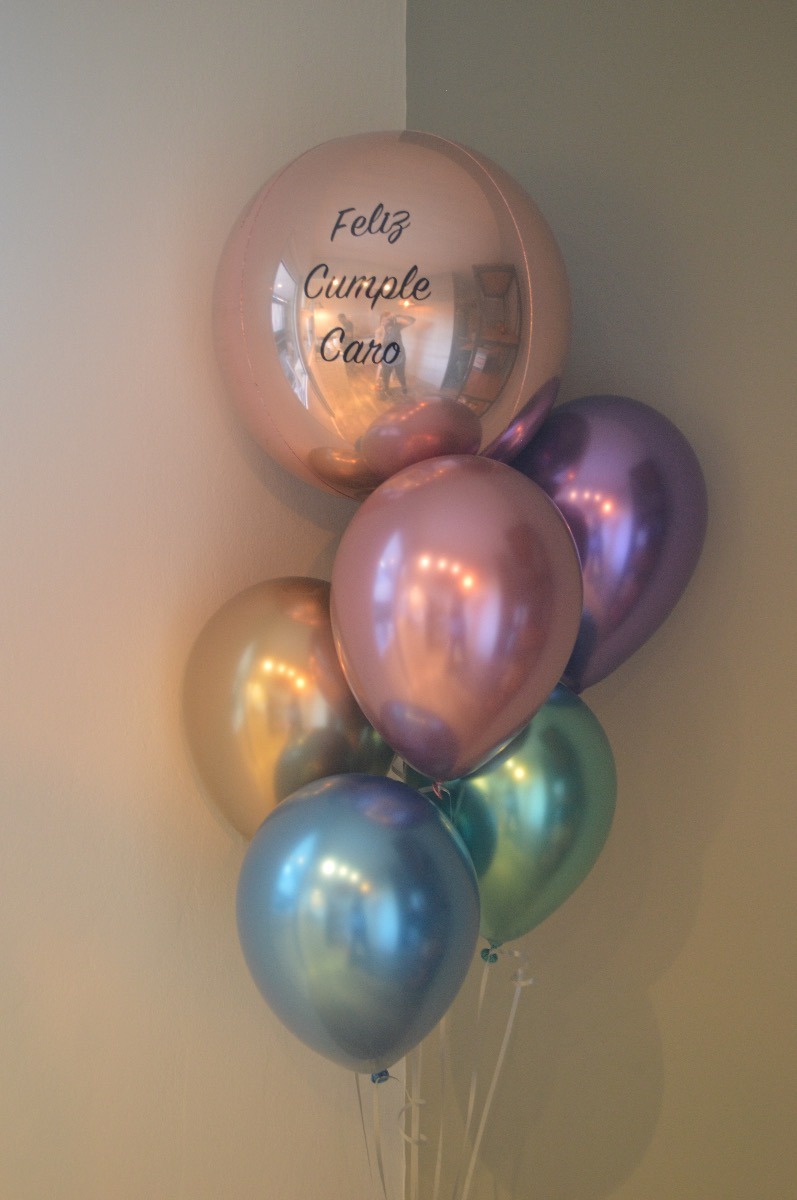 Globos Con Helio Personalizado - $ 890,00 en Mercado Libre