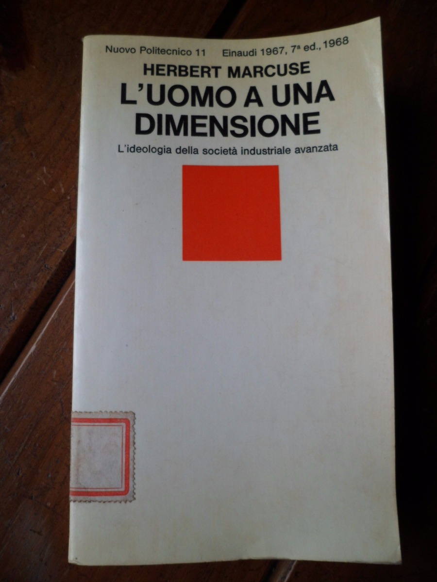 MARCUSE L UOMO A UNA DIMENSIONE PDF DOWNLOAD MARCUSE L UOMO A UNA DIMENSIONE PDF DOWNLOAD