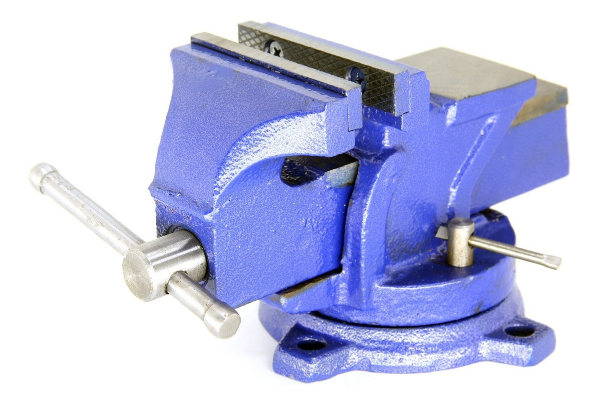 Hfs Tm Brand 5 Heavyduty Bench Vise Anvil Forged 360 B U S