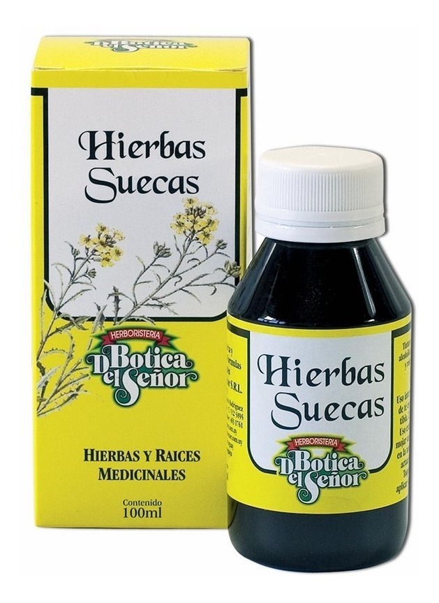 Hierbas Suecas Botica Del Señor 100ml - $ 224,00 en Mercado Libre