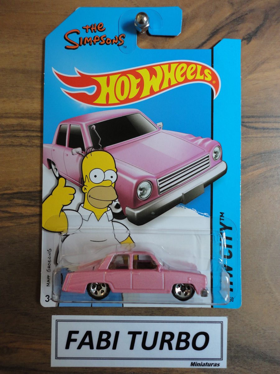 Hot Wheels The Simpsons Family Car 2015 - Rosa - R$ 39,33 ...