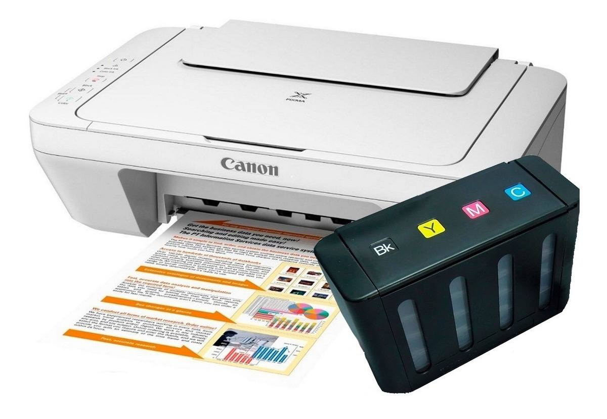 Impresora Multifuncion Canon Sistema Continuo Super Oferta! - $ 2.990