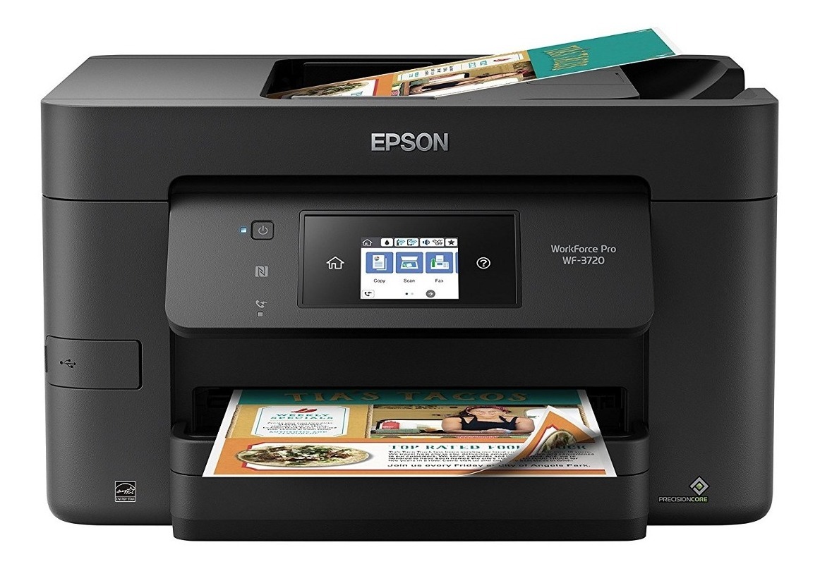 Impresora Tinta Epson  Workforce Pro Wf 3720  Wireless U S 