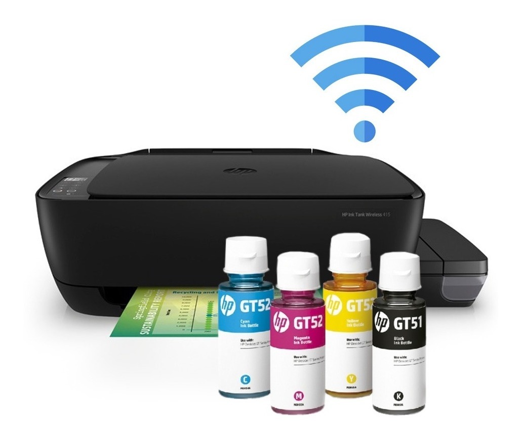 Hp ink tank wireless 415 как подключить к wifi