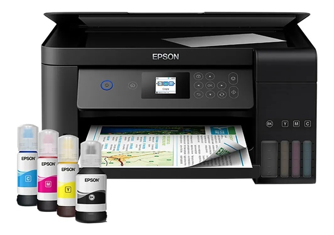 Inyecci n De Tinta Color Multifunci n Epson  L4160 Eco Tank  