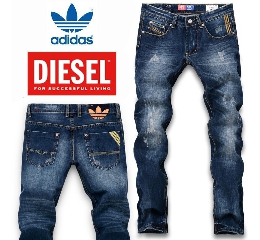  Jeans  adidas  Diesel  Azul Talle 31 Pantalon Azul Importado 