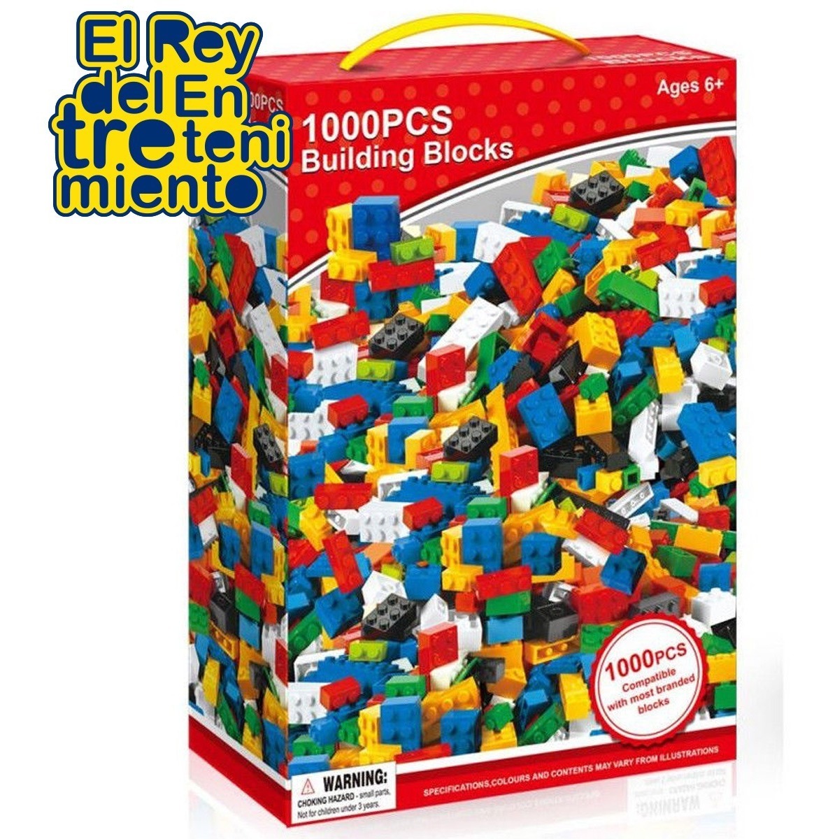 Juego 1000 Bloques Ladrillos Encastre Calidad + Lego! El Rey - $ 1.090 ...