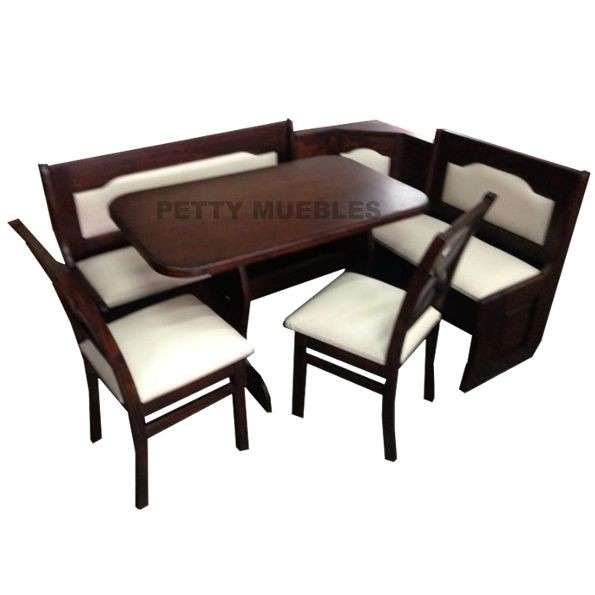 Juego De Comedor Esquinero Tapizado C/baul En Los Bancos - $ 17.500 ... Juego De Comedor Esquinero Tapizado C/baul En Los Bancos - $ 17.500 ...