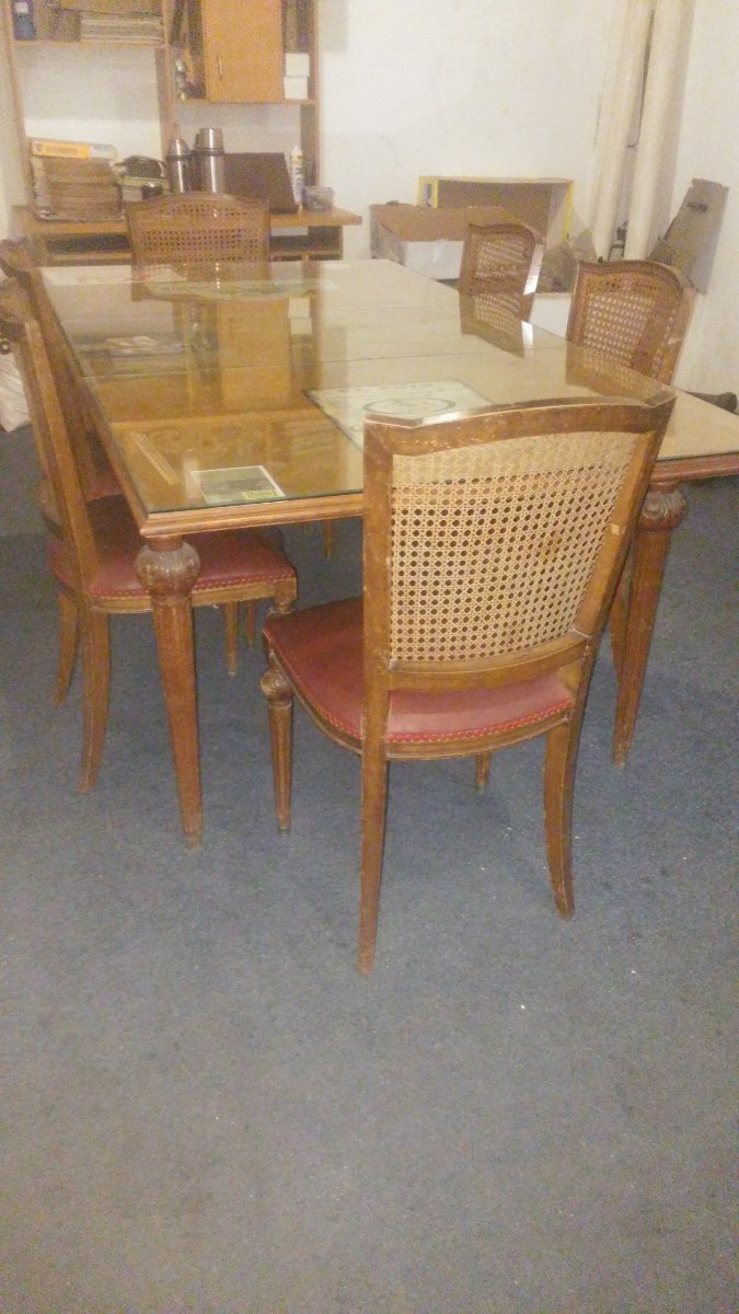 Juego De Comedor Vintage 6 Sillas Bargueño Clásico Epoca - $ 30.000 ... Juego De Comedor Vintage 6 Sillas Bargueño Clásico Epoca - $ 30.000 ...