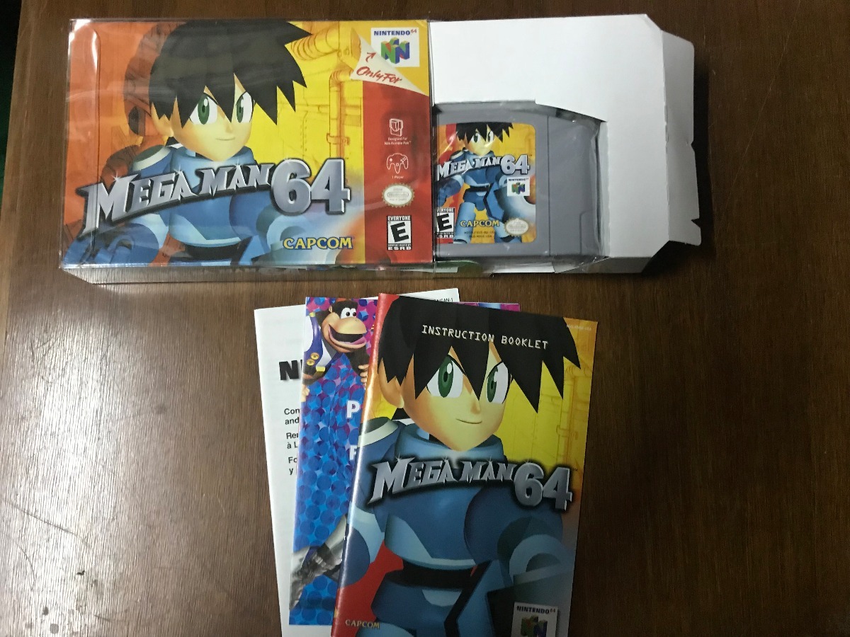 Juego De Nintendo 64: Megaman 64 - $ 4.000,00 en Mercado Libre