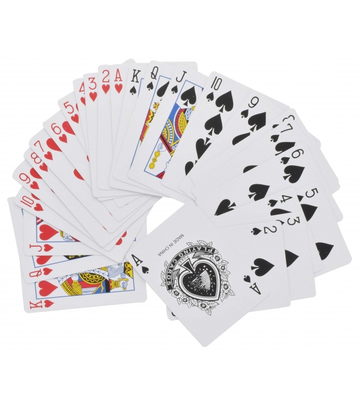 Juego De Poker 100 Piezas Con Fichas Cartas Dados En Lata ...