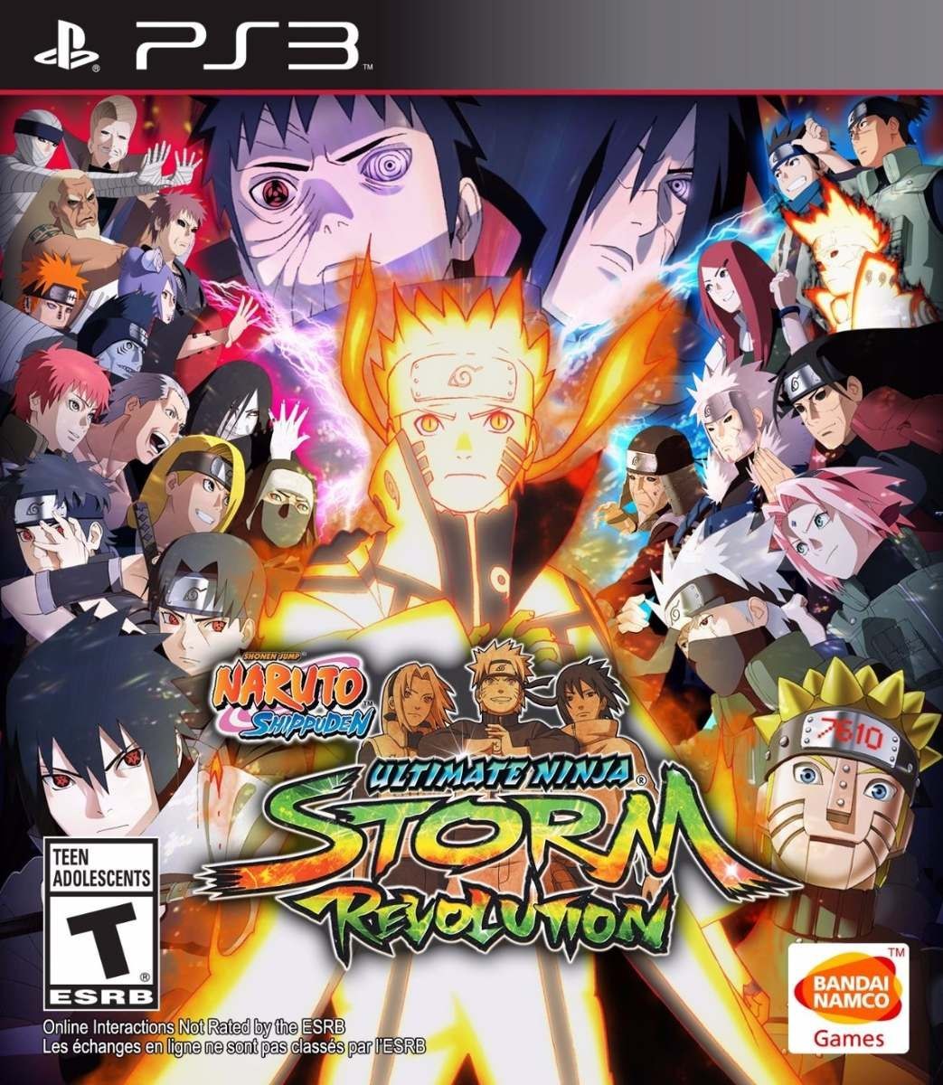 Juego Naruto Ultimate Ninja Storm Revolution Digital Ps3 ...