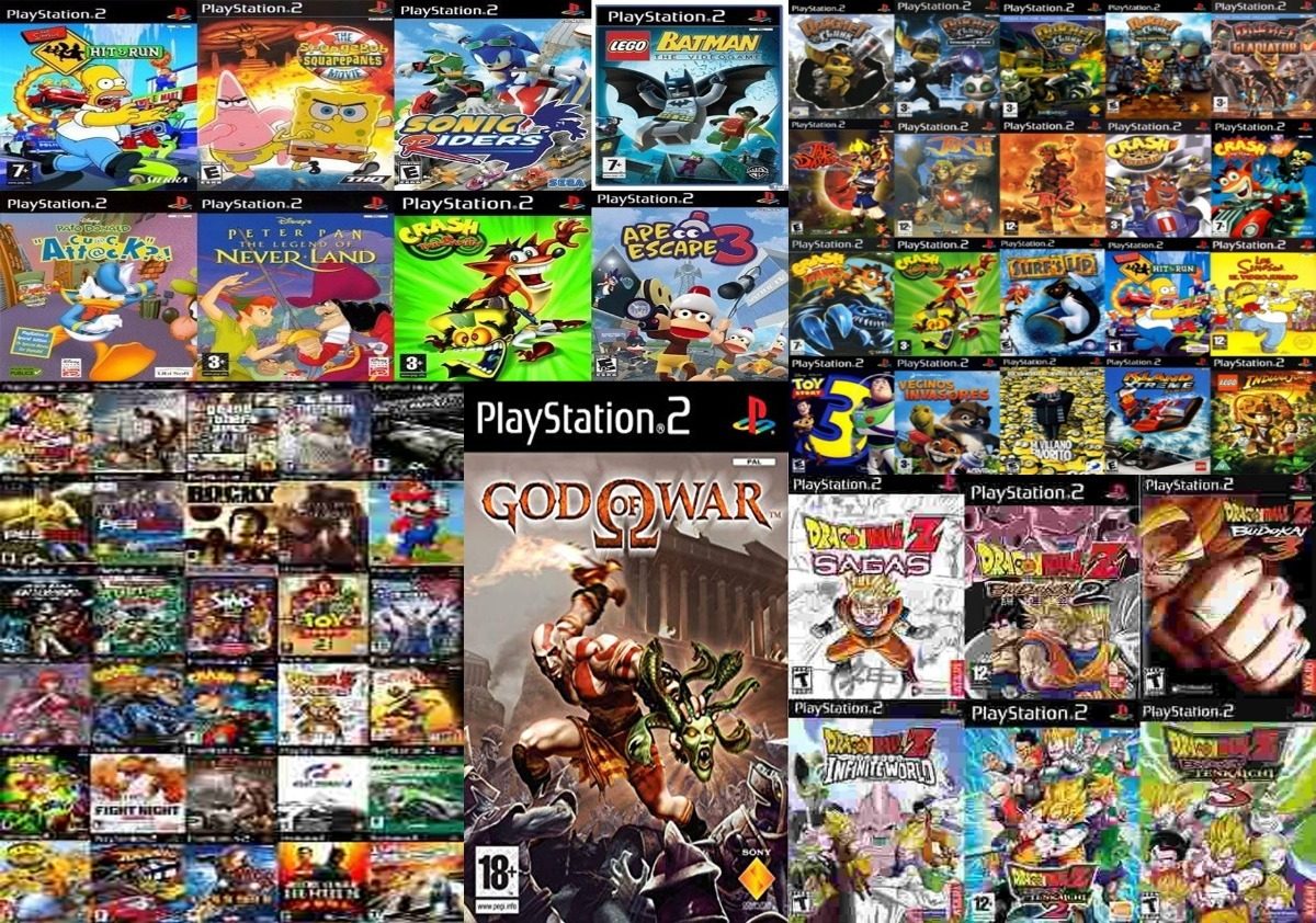 Juegos De Playstation 2 Play 2 Pack De 10 Juegos A ...