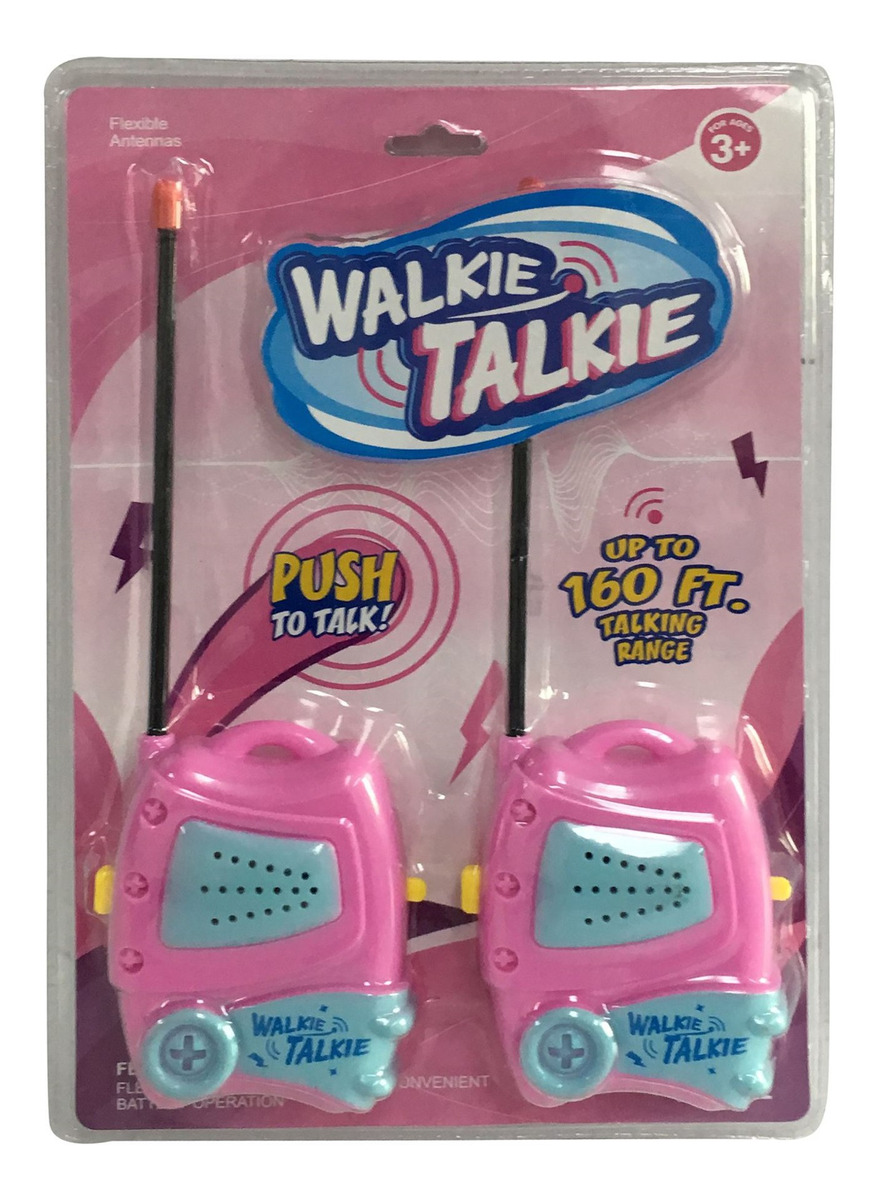 Juguete Walkie Talkie X 2 Impre Ionante 265 50 En Mercado Libre - roblox figuras sorpresa box coleccionables varios modelos mebuscar