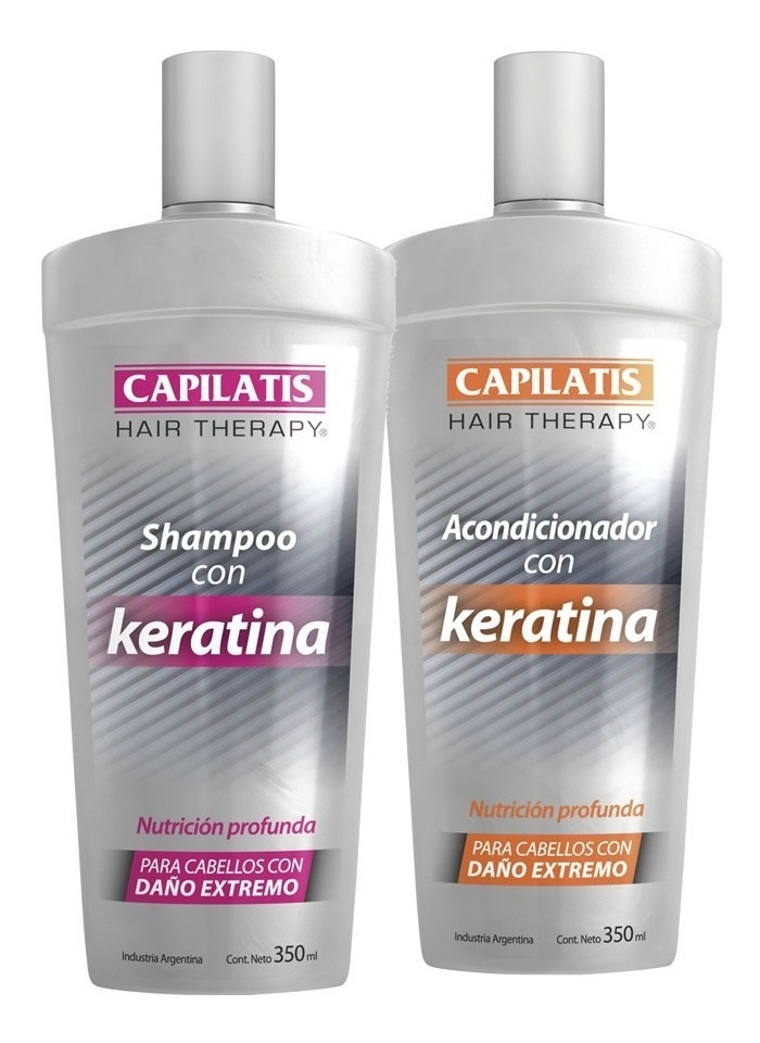 Keratina Capilatis Shampoo Enjuague Para Brushing