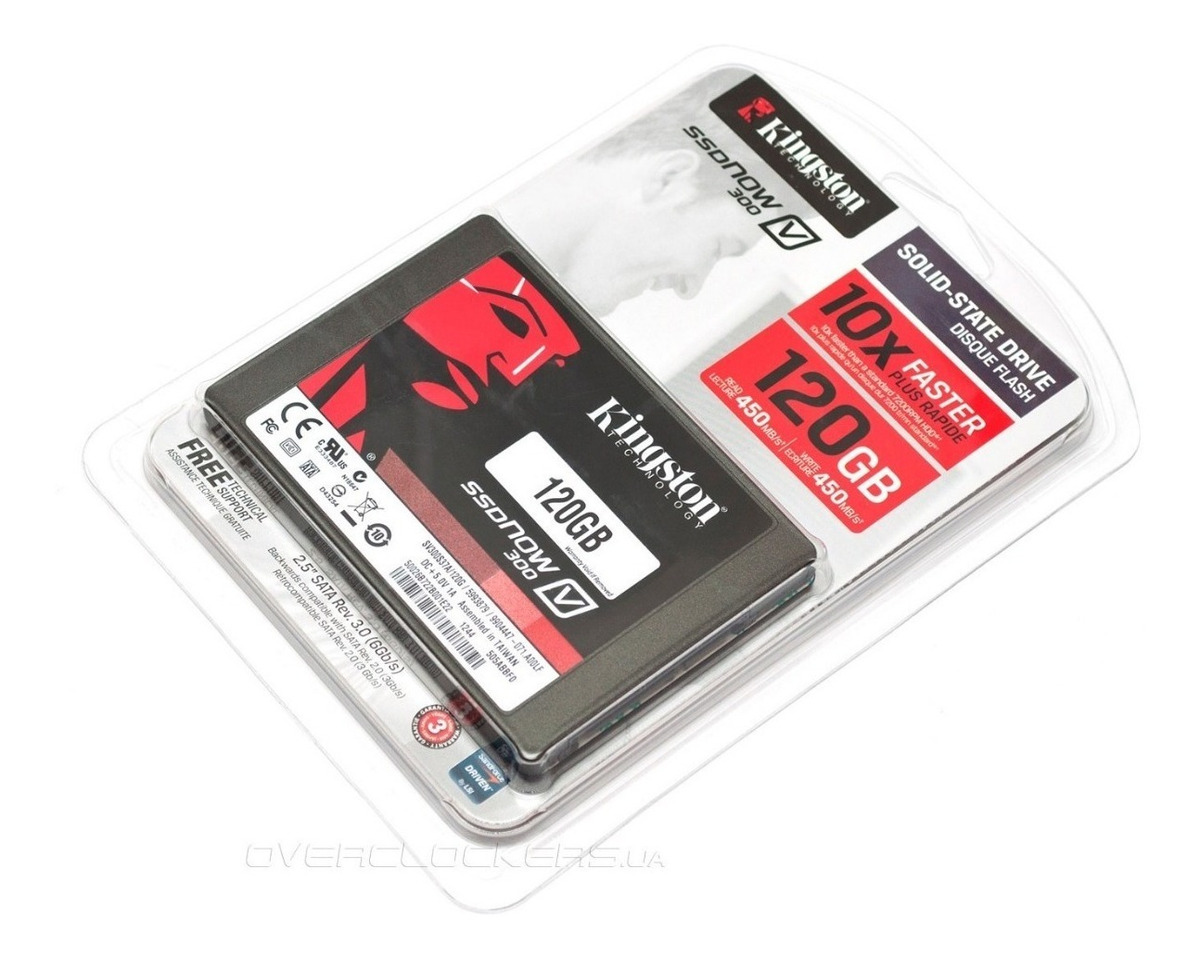 Ssd kingston 120gb не инициализируется